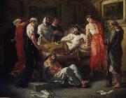 Eugene Delacroix Last Words of the Emperor Marcus Aurelius Germany oil painting artist